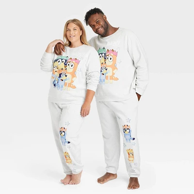 Adult Bluey Family Graphic Joggers