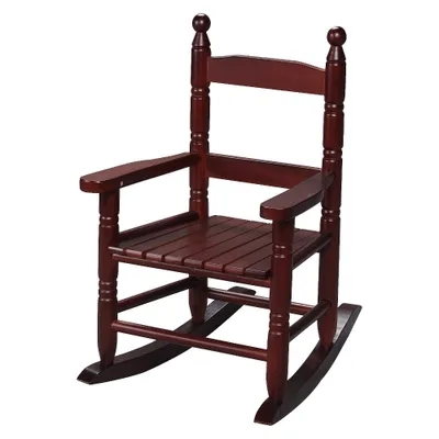 Gift Mark Slat Rocking Chair