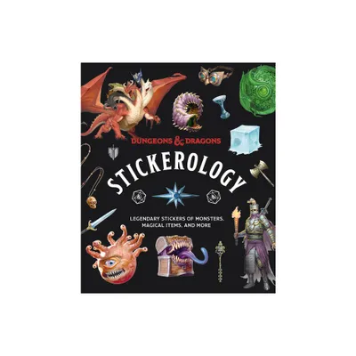 Dungeons & Dragons Stickerology - by Official Dungeons & Dragons Licensed (Hardcover)