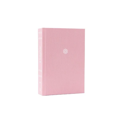 Niv, the Womans Study Bible, Cloth Over Board, Pink, Full-Color - by Thomas Nelson (Hardcover)