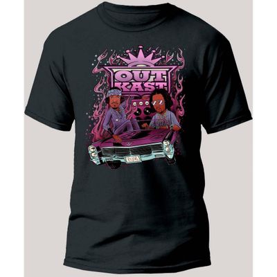 Mens Outkast Short Sleeve Graphic T-Shirt