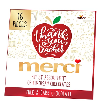 Merci Valentines Finest Assortment of European Chocolates - 7oz