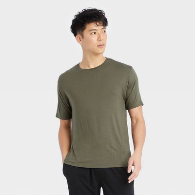 Hanes Premium Mens Modal Sleep Lumber Pajama T-Shirt