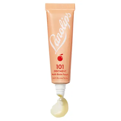 Lanolips Ultra Healing 101 Ointment Multi-Use Lip Balm - Peach - 0.35oz