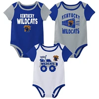 NCAA Kentucky Wildcats Infant Boys 3pk Bodysuit