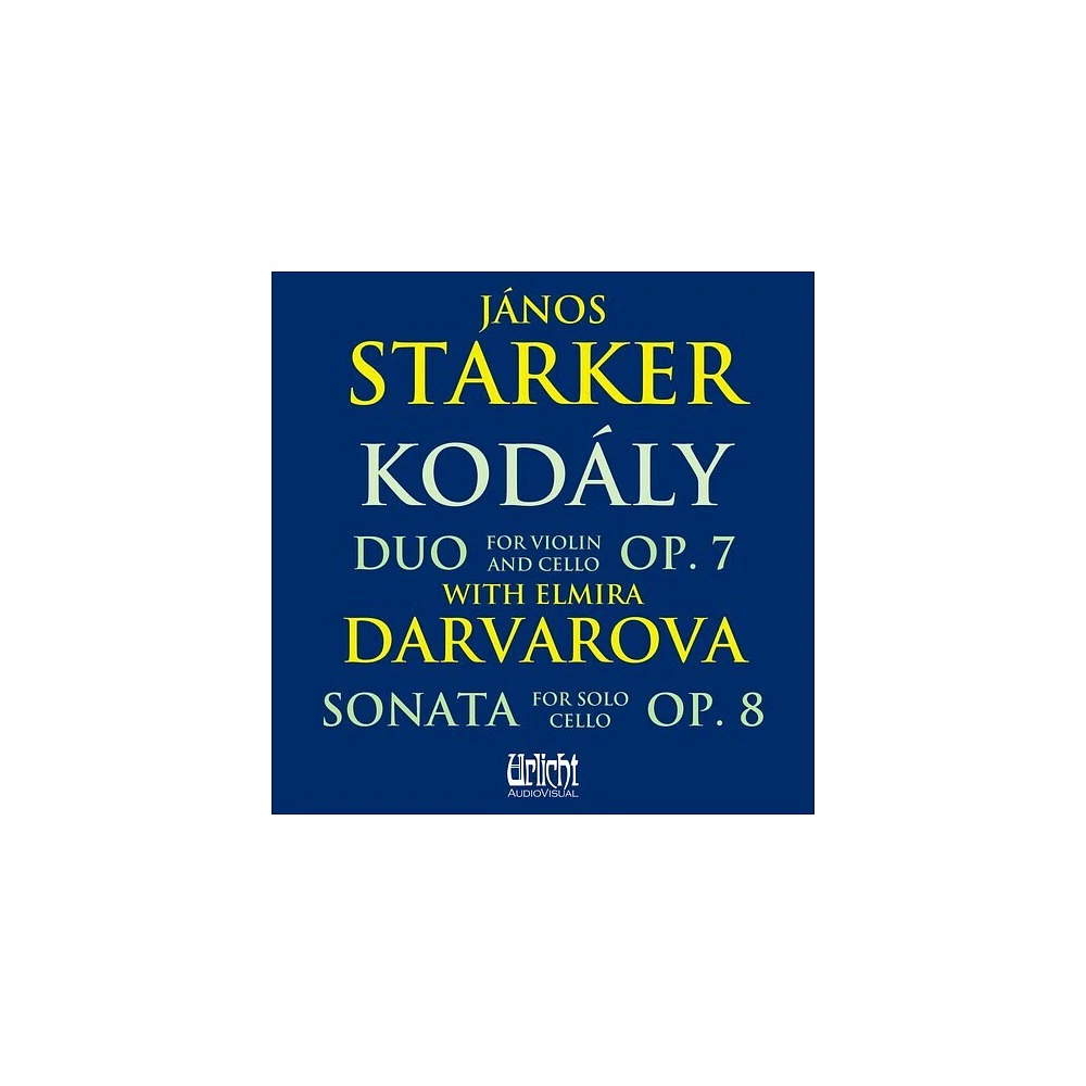 Janos Starker & Elmira Darvarova - Janos Starker: Kodaly With Elmira Darvarova (CD)