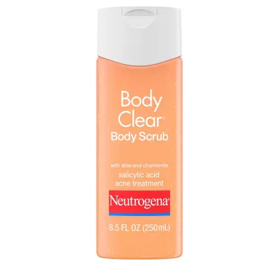 Neutrogena Body Clear Acne Scented Body Scrub with Salicylic Acid - 8.5 fl oz