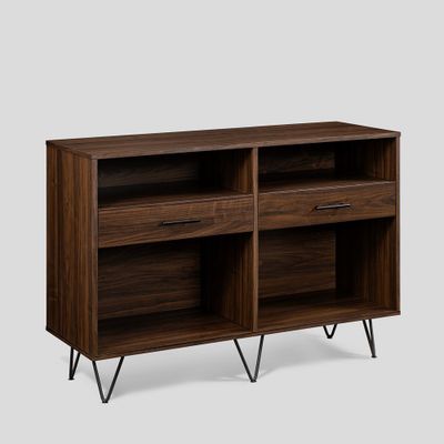 Modern Hairpin Leg Storage Console Table - Home