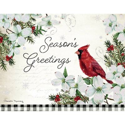 LANG 18ct Seasons Greetings Boxed Holiday Greeting Card Pack