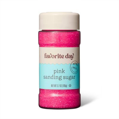 Pink Sanding Sugar - 3.7oz - Favorite Day