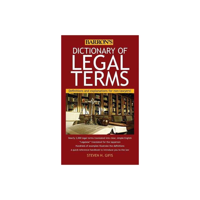 Dictionary of Legal Terms - 5th Edition by Steven H Gifis (Paperback)