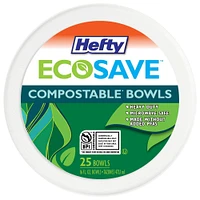 Hefty EcoSave Molded Fiber Bowl - 25ct