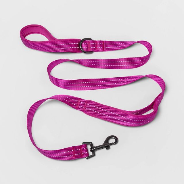 Pink Papyrus Drew Dog Collar - L : Target