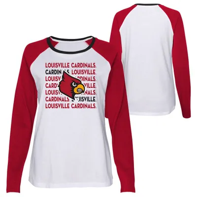 NCAA ouisville Cardinals Girls ong Sleeve T-Shirt