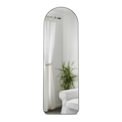 Umbra 20 x 62 Hubba Arched Mirror  : Wall Mountable, Modern Design, No Assembly Required