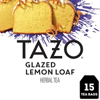 Tazo Glazed Lemon Loaf Dessert Delights Tea Bags - 15ct