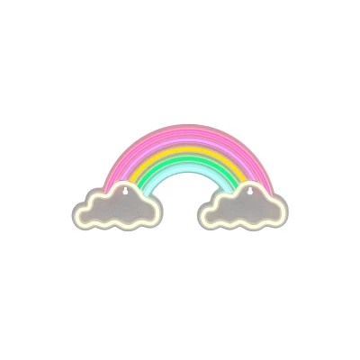 GEMS Over the Rainbow Novelty Neon Wall Light