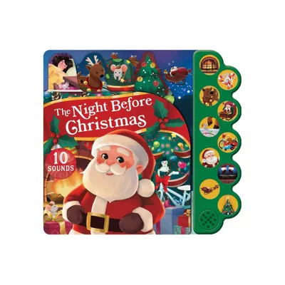 The Night Before Christmas 10-Button Sound Book - (10-Button Sound Books) by Clement C Moore (Board Book)