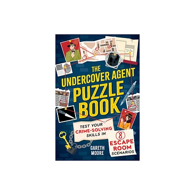 The Undercover Agent Puzzle Book - by Gareth Moore (Paperback)