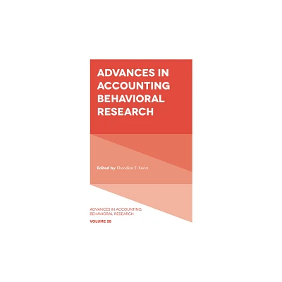 Advances in Accounting Behavioral Research