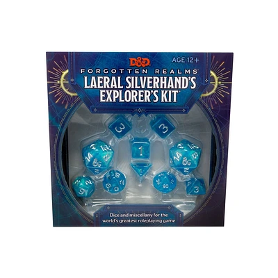 D&d Forgotten Realms Laeral Silverhands Explorers Kit (D&d Tabletop Roleplaying Game Accessories) - by Dragons (Hardcover)