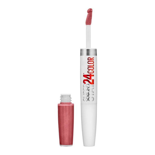 Maybelline Super Stay 24 2-Step Long Lasting Liquid Lipstick - Forever Chestnut - 1 kit - 1.4oz