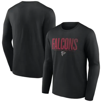 NFL Philadelphia Eagles Men's Transition Black Long Sleeve T-Shirt - S