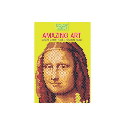 Color Quest: Amazing Art - (Paperback)