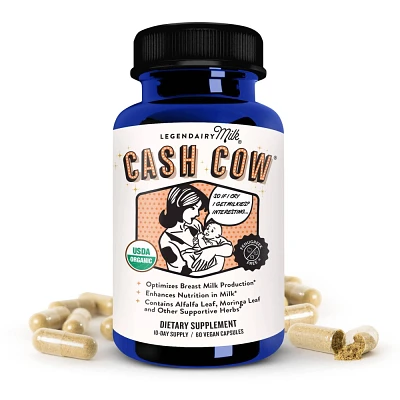 Legendairy Milk Cash Cow Vegan Supplement Capsule - 60ct