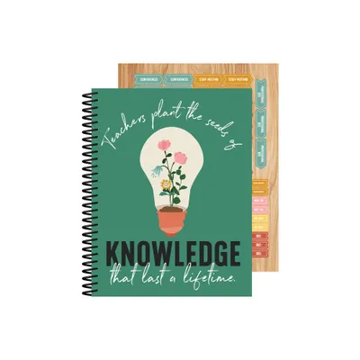 Grow Together Teacher Planner - (Spiral Bound)