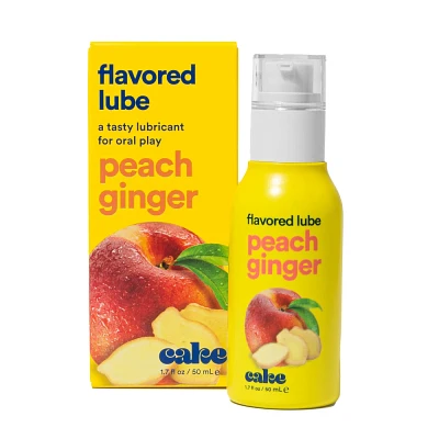 Hello Cake Peach Ginger Flavored Personal Lubricant - 1.7 fl oz