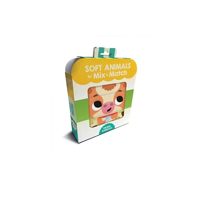 Soft Animals to Mix & Match Farm Animals - by Little Genius Books (Bath Book)