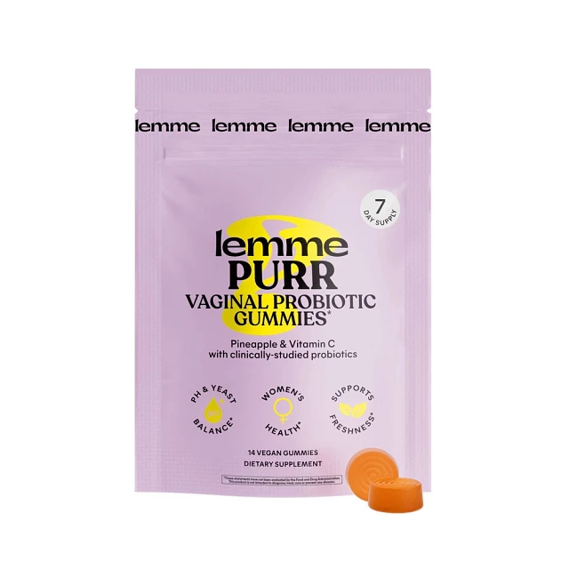 lemme purr glp 1 Lemme Purr Vegan Vaginal Probiotic Gummies - 14ct