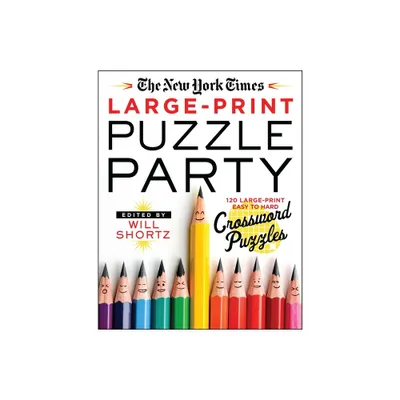 The New York Times Large-Print Puzzle Party - (Paperback)