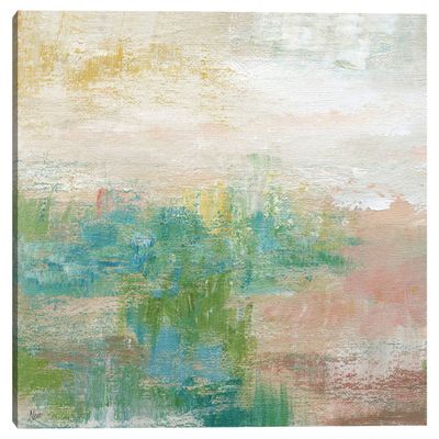 35 x 35 Sea Foam I by Nan Canvas Art Print - Masterpiece Art Gallery: Modern Abstract Unframed Vertical Decor