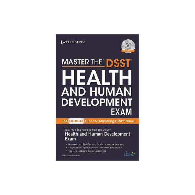 Master the Dsst Health and Human Development Exam - by Petersons (Paperback)