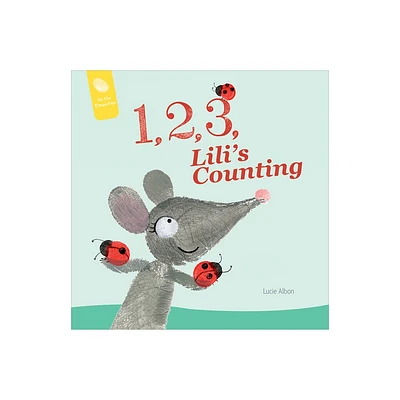 1, 2, 3, Lilis Counting - (On the Fingertips) by Lucie Albon (Board Book)