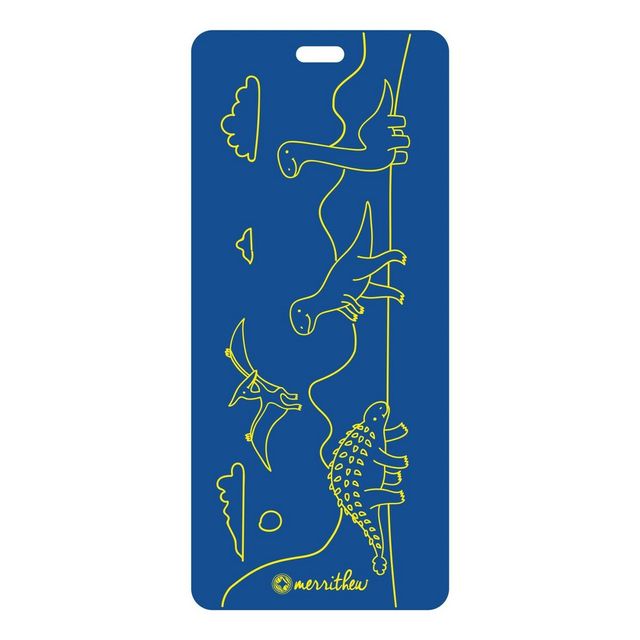 Merrithew Dinoland Kids Eco Yoga Mat - Blue (4mm)