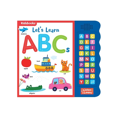 27-Button Sound Book Lets Learn ABCs - by Kidsbooks Publishing (Board Book)