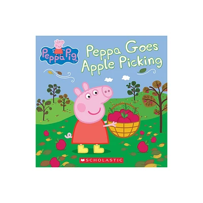 Peppa Goes Apple Picking - by Meredith Rusu (Paperback)