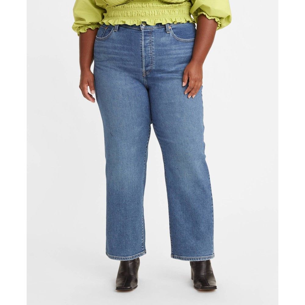 Levi's Levis Womens Plus Size Ultra-High Rise Ribcage Straight Jeans -  Summer Slide 22 | Connecticut Post Mall