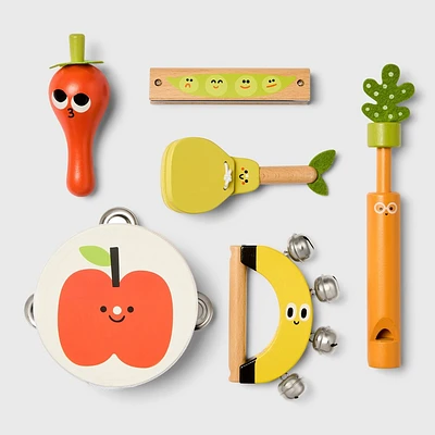 Fruit & Veggie Instruments Set - 6pc - Gigglescape