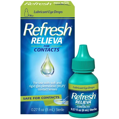 Refresh Relieva Eye Drops for Contacts - 0.27 fl oz