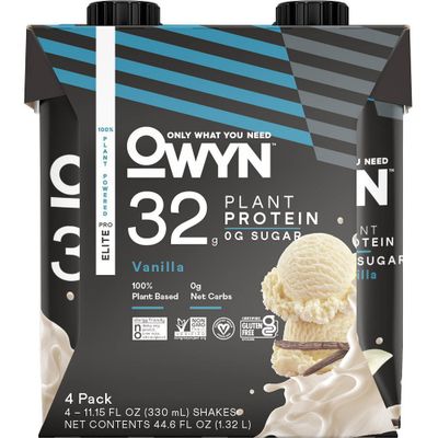 OWYN Elite Sports Drink Tetra Pack - Vanilla - 4ct