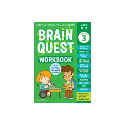 Brain Quest Workbook: 3rd Grade Revised Edition - (Brain Quest Workbooks) by Workman Publishing (Paperback)