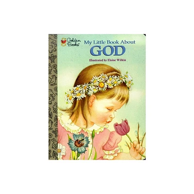 My Little Book about God - (Little Golden Treasures) by Jane Werner Watson (Board Book)