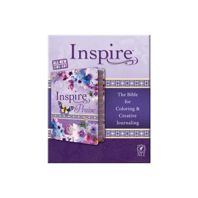 Inspire Praise Bible NLT, Feminine Deluxe - (Leather Bound)