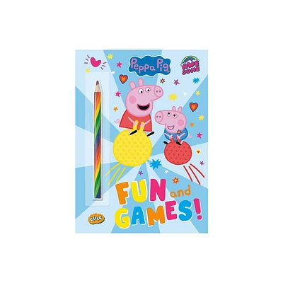 Fun and Games! (Peppa Pig) - by Golden Books (Paperback)