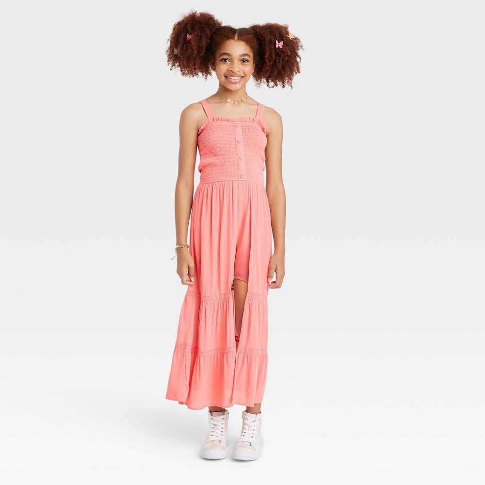 Art Class Girls Smocked Walk-Through Romper | Connecticut Post Mall