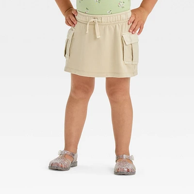 Toddler Girl French Terry Cargo Skirt